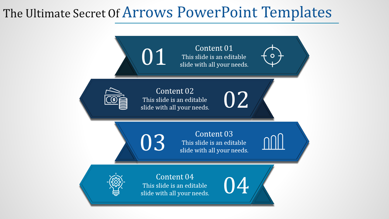 Ultimate Arrows PowerPoint Template Design